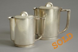 Gio Ponti pair of coffee/mocca pots
