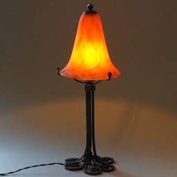 Edgar Brandt / Daum Table Lamp