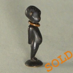 Hagenauer Bronze Miniature of an African child