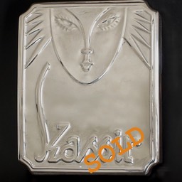 Stylised-Art-Deco-Chrome-Box-Kassir-sold