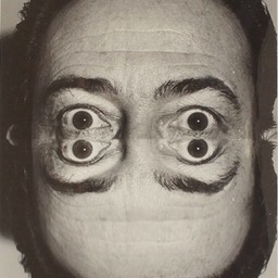 Weegee-Arthur-Fellig-Salvador-Dali-photograph-1